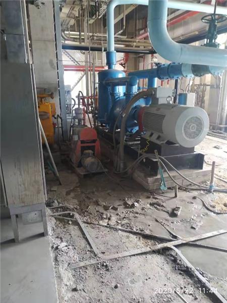 泰丰办事处设备基础下沉注浆加固